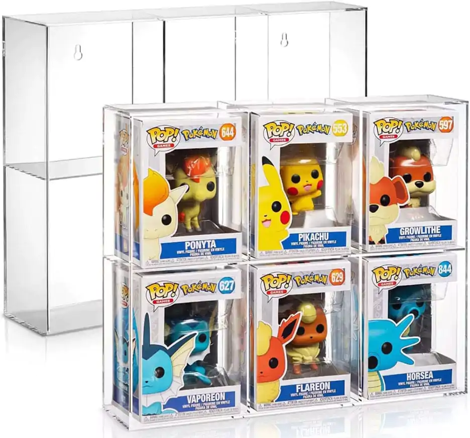 Evoretro Akrilna vitrina za 6 Funko Pops figuric fotografija izdelka