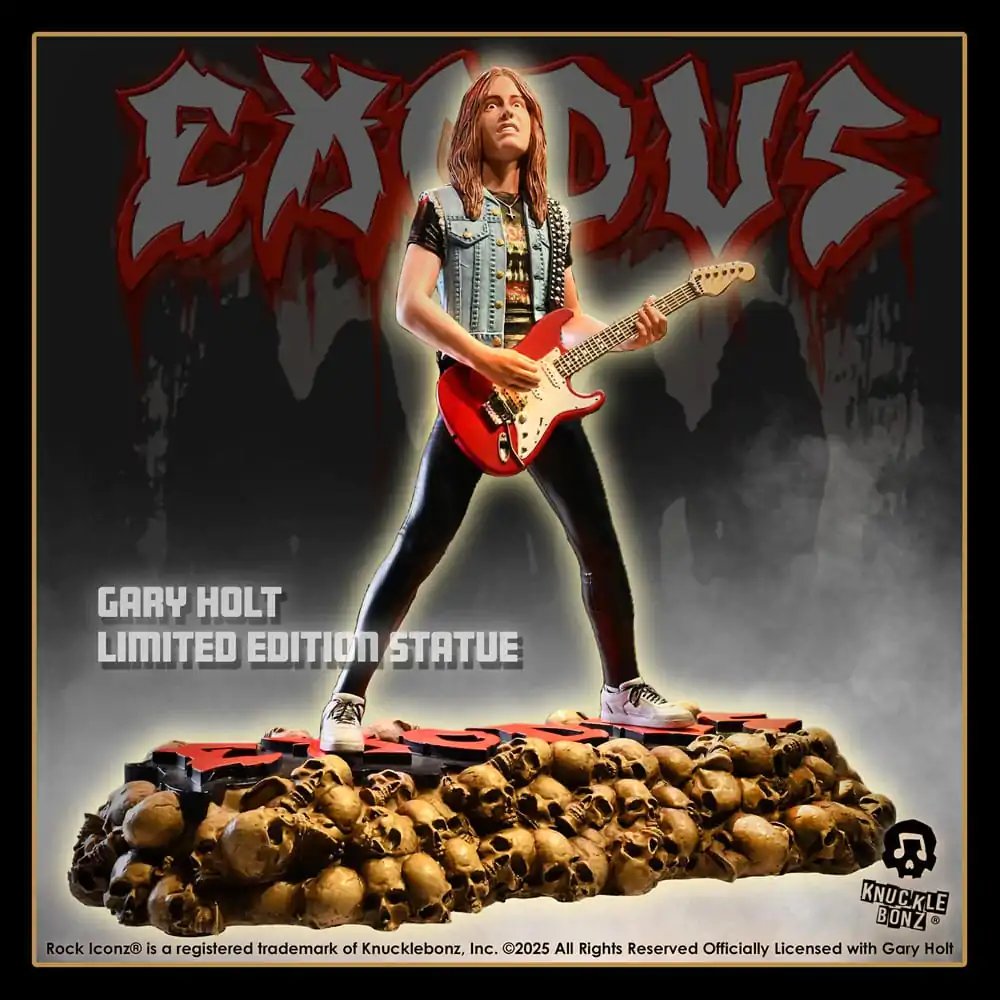 Exodus Rock Iconz Kip 1/9 Gary Holt 22 cm fotografija izdelka