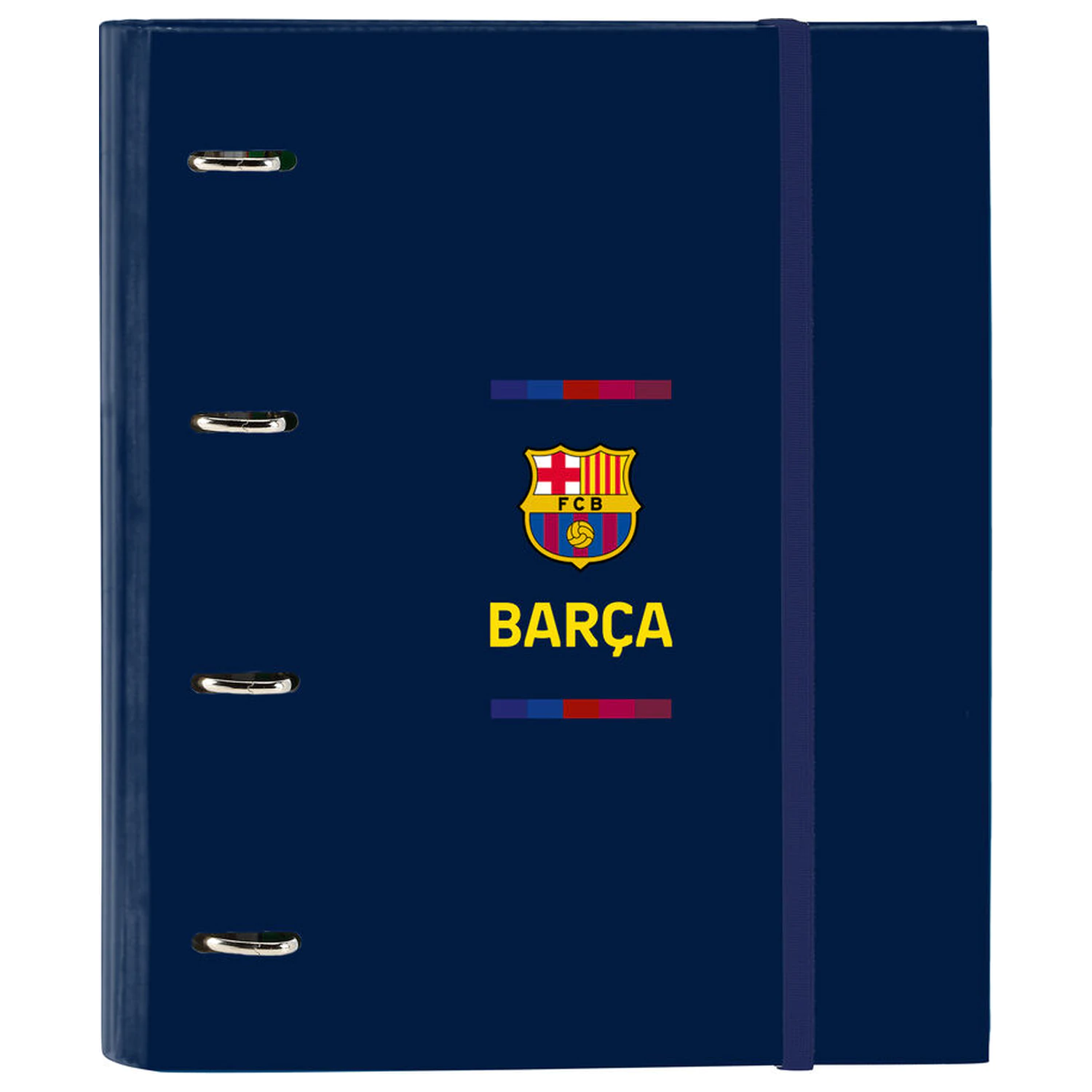F.C. Barcelona 26/27 A4 kartonska 4 obročna mapa z listi fotografija izdelka