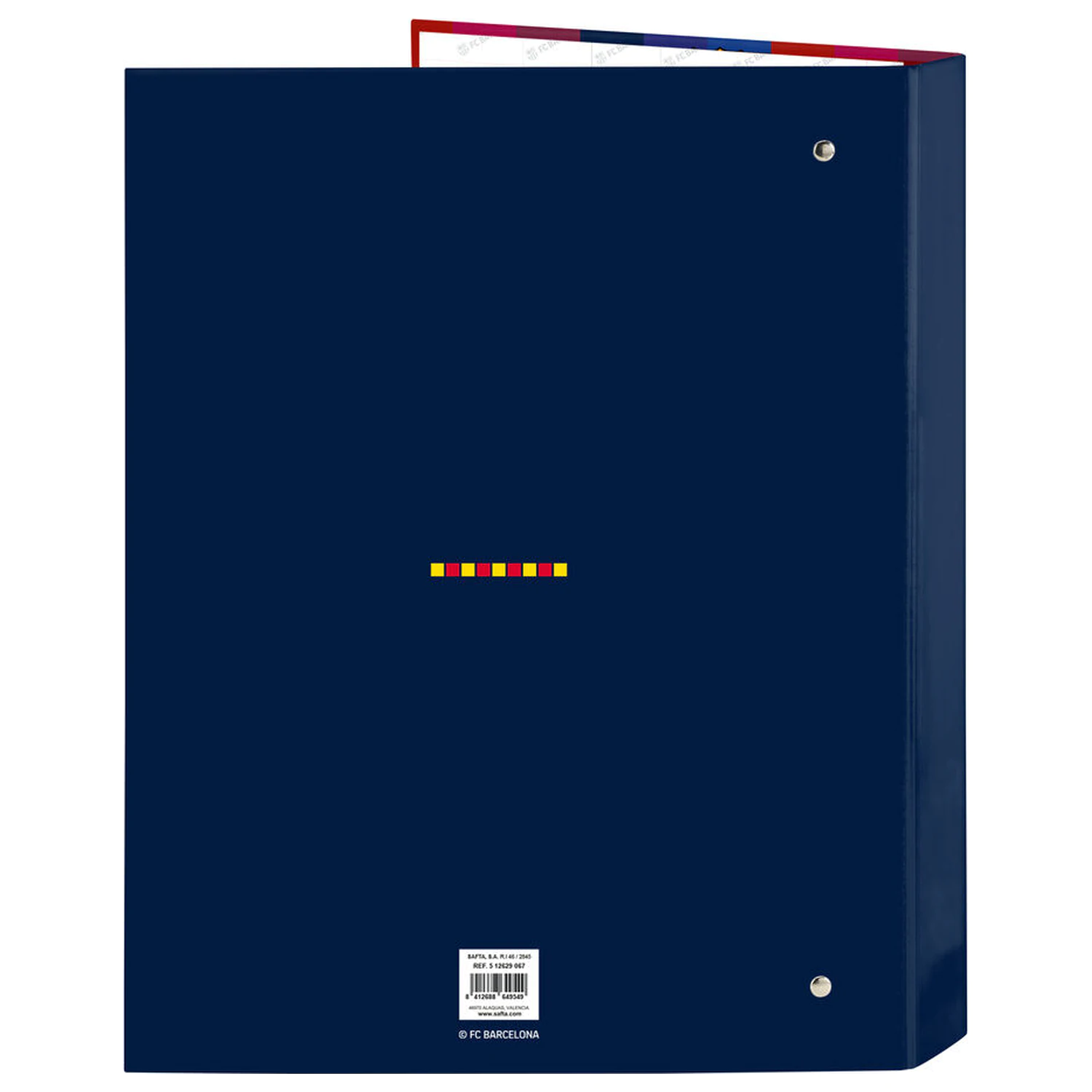 F.C. Barcelona 26/27 A4 kartonska mapa s 4 obročki fotografija izdelka