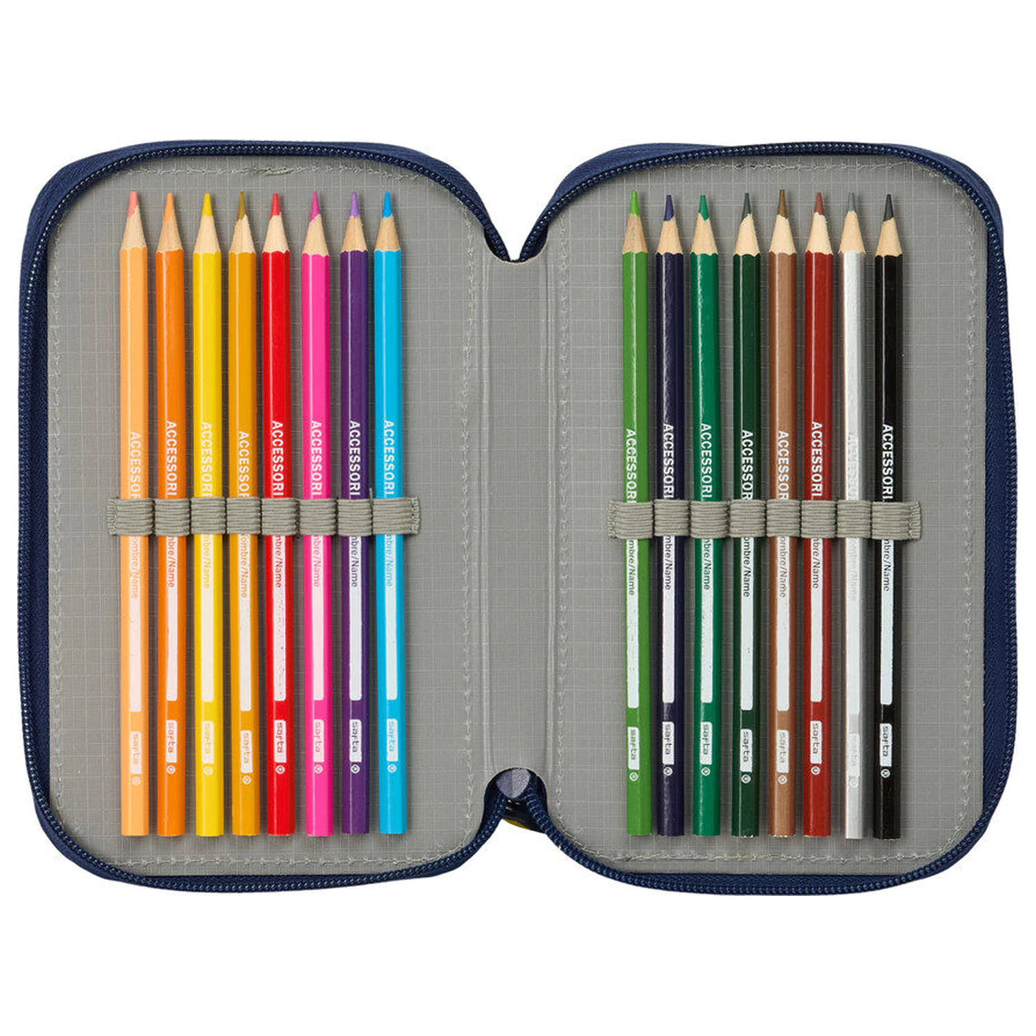 F.C. Barcelona 26/27 trojni etui za svinčnike 37pzs fotografija izdelka