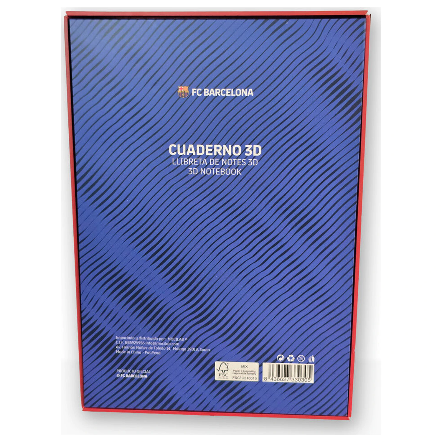 F.C. Barcelona A5 beležnica fotografija izdelka