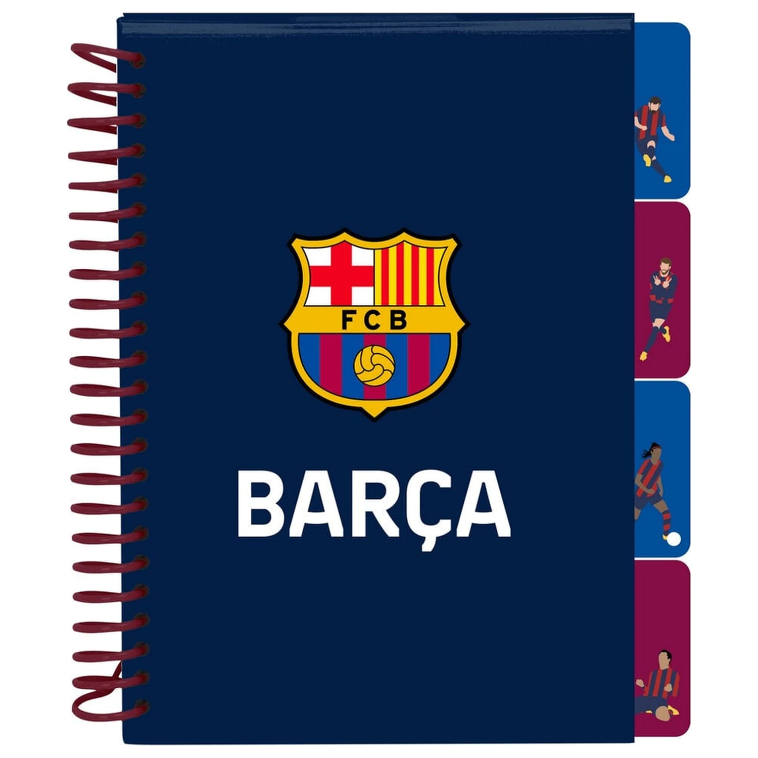 F.C. Barcelona A6 beležnica fotografija izdelka