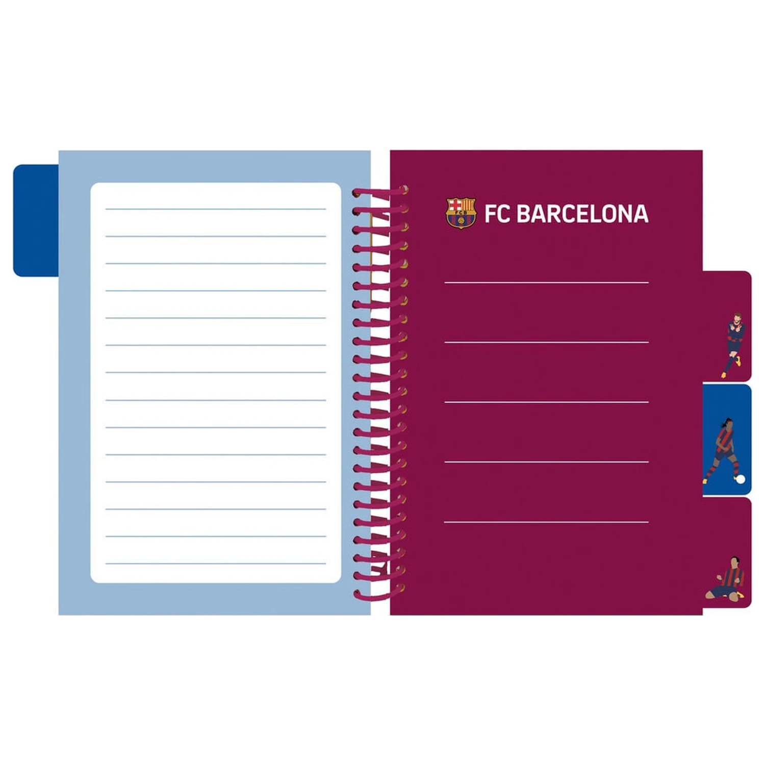 F.C. Barcelona A6 beležnica fotografija izdelka
