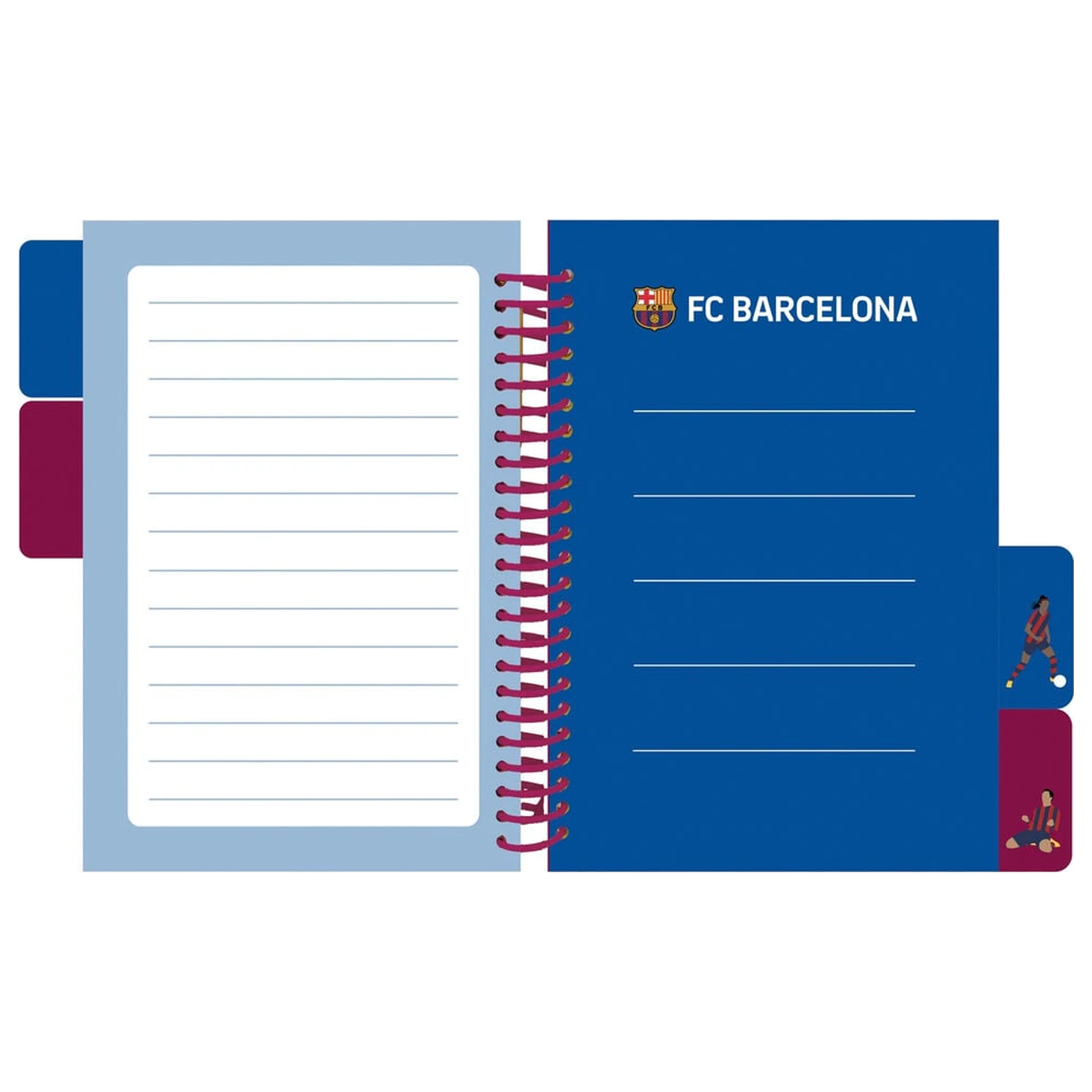 F.C. Barcelona A6 beležnica fotografija izdelka