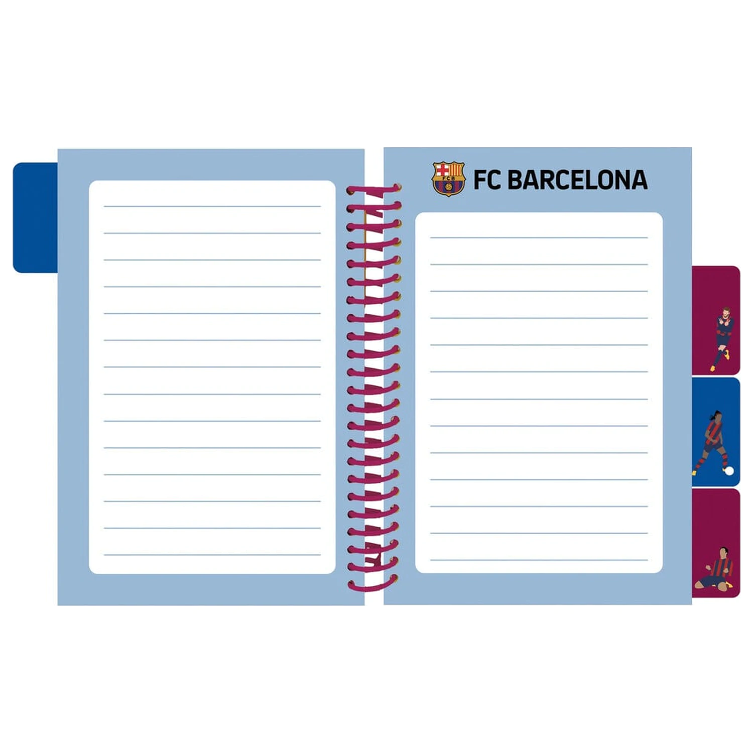 F.C. Barcelona A6 beležnica fotografija izdelka
