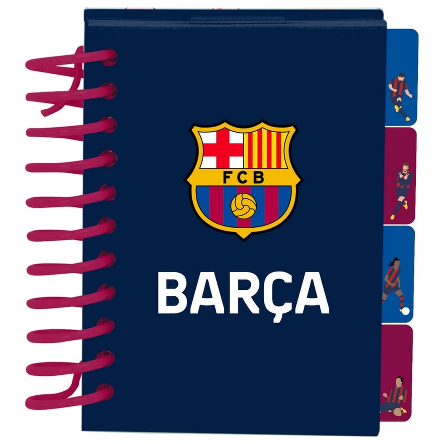 F.C. Barcelona prenosni notesnik A7 fotografija izdelka