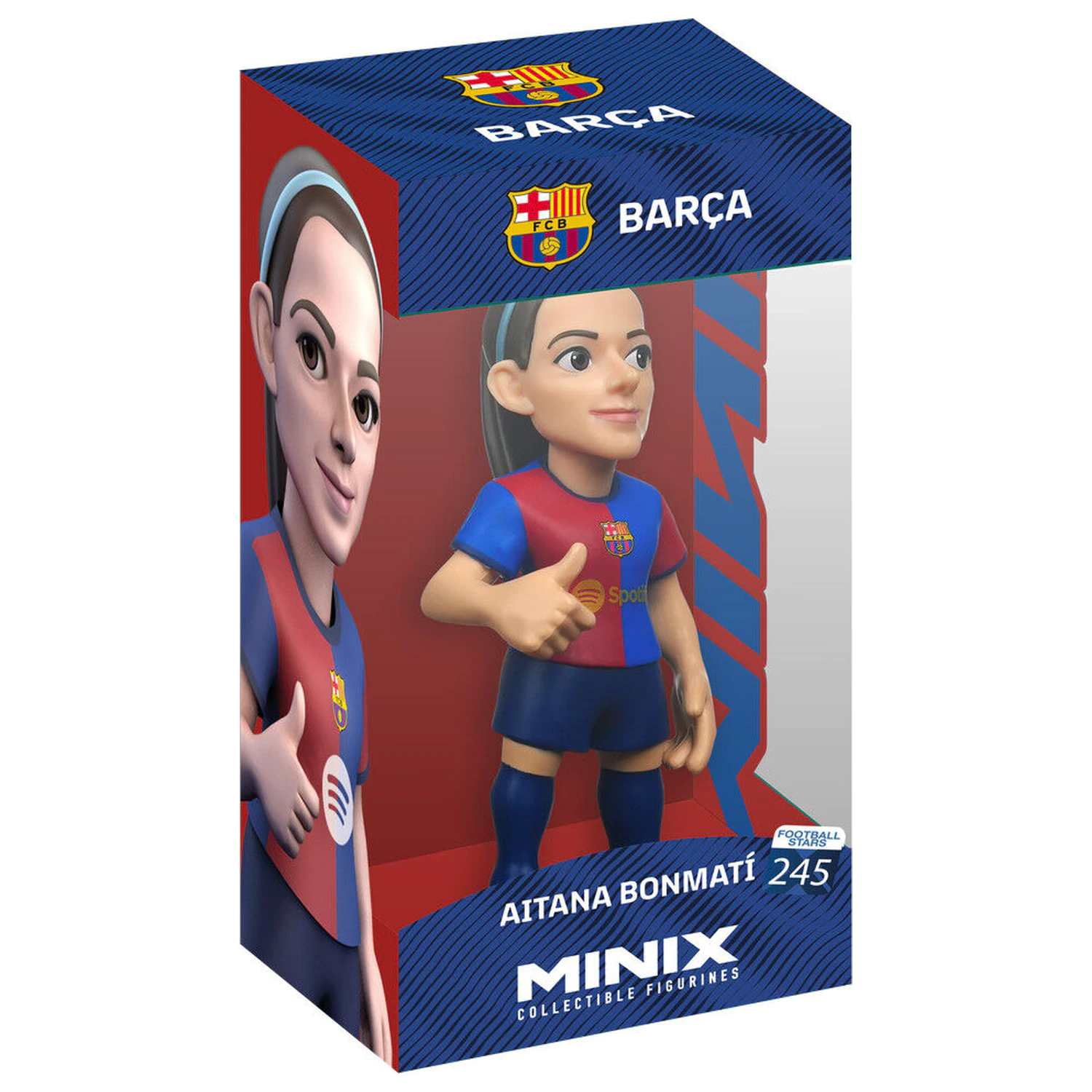 F.C. Barcelona Aitana Bonmati figura minix 12cm fotografija izdelka