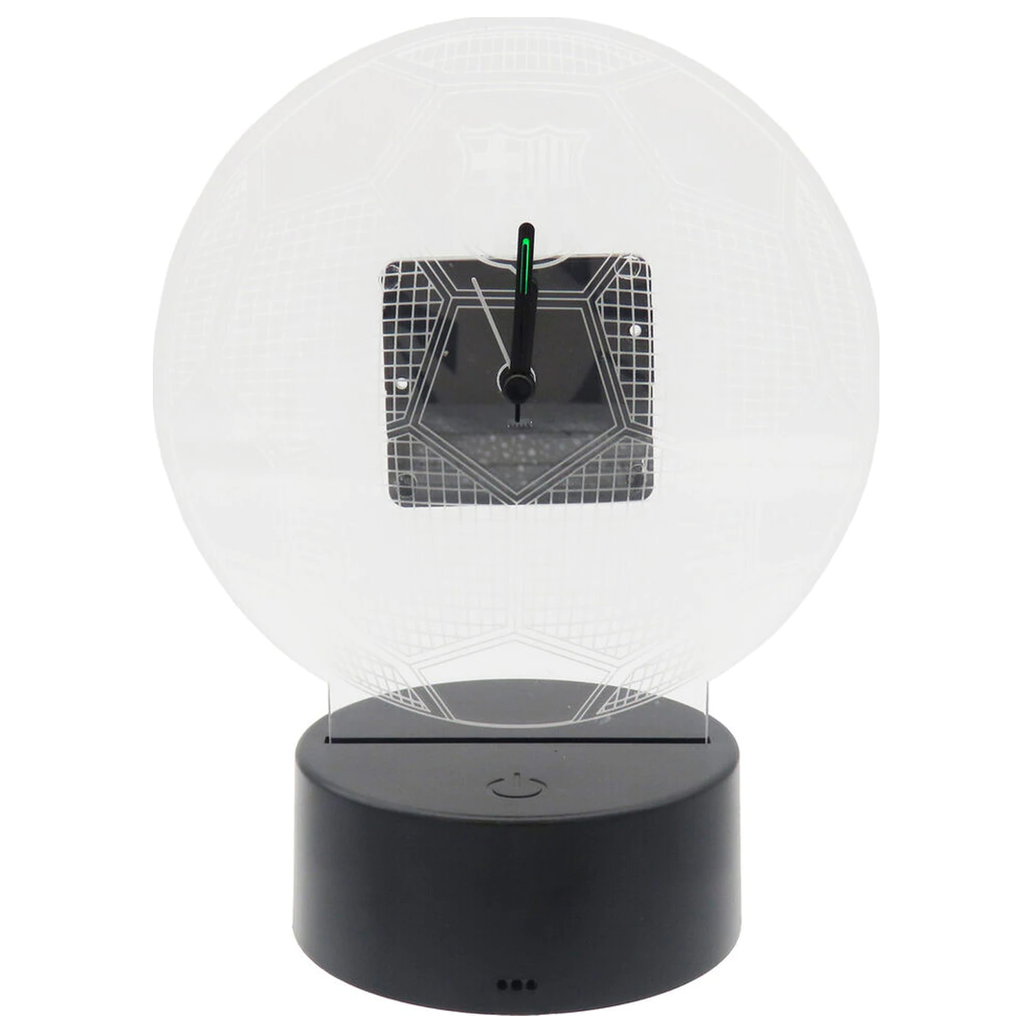 F.C. Barcelona LED ura iz metakrilata fotografija izdelka