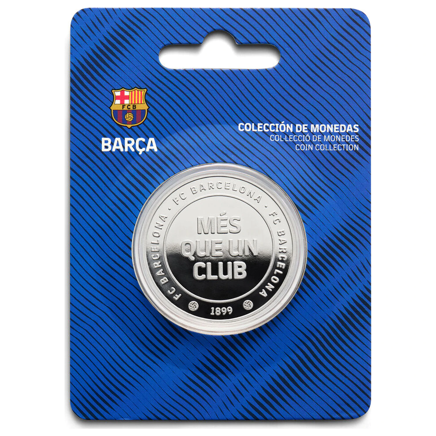 F.C. Barcelona Mes Que Un Club spominski kovanec fotografija izdelka