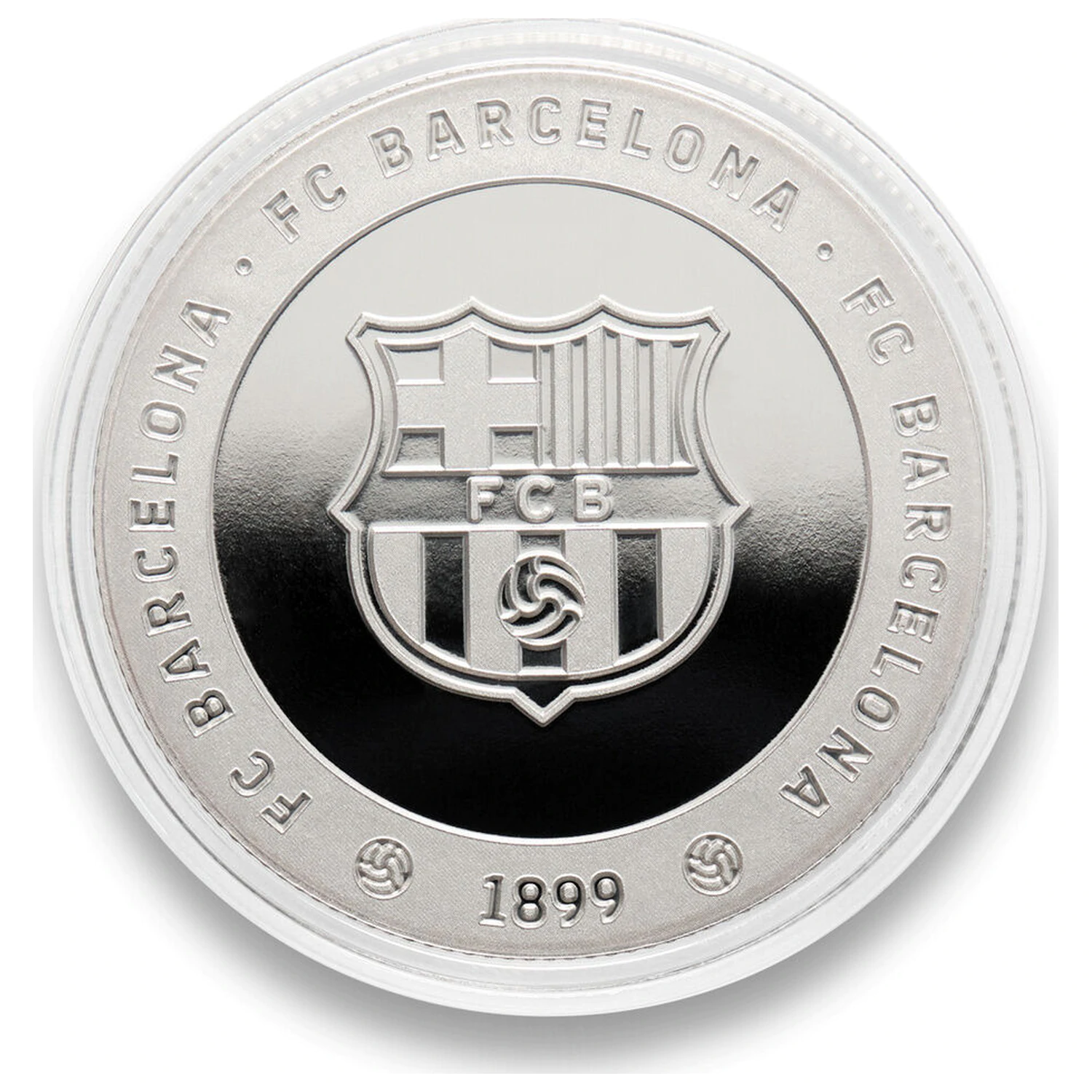 F.C. Barcelona Mes Que Un Club spominski kovanec fotografija izdelka