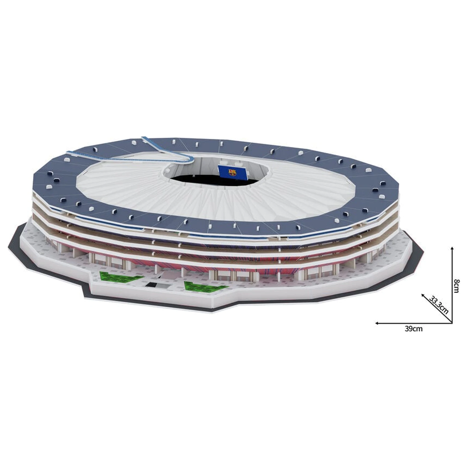 F.C. Barcelona New Spotify Camp Nou 3D stadion sestavljanka fotografija izdelka