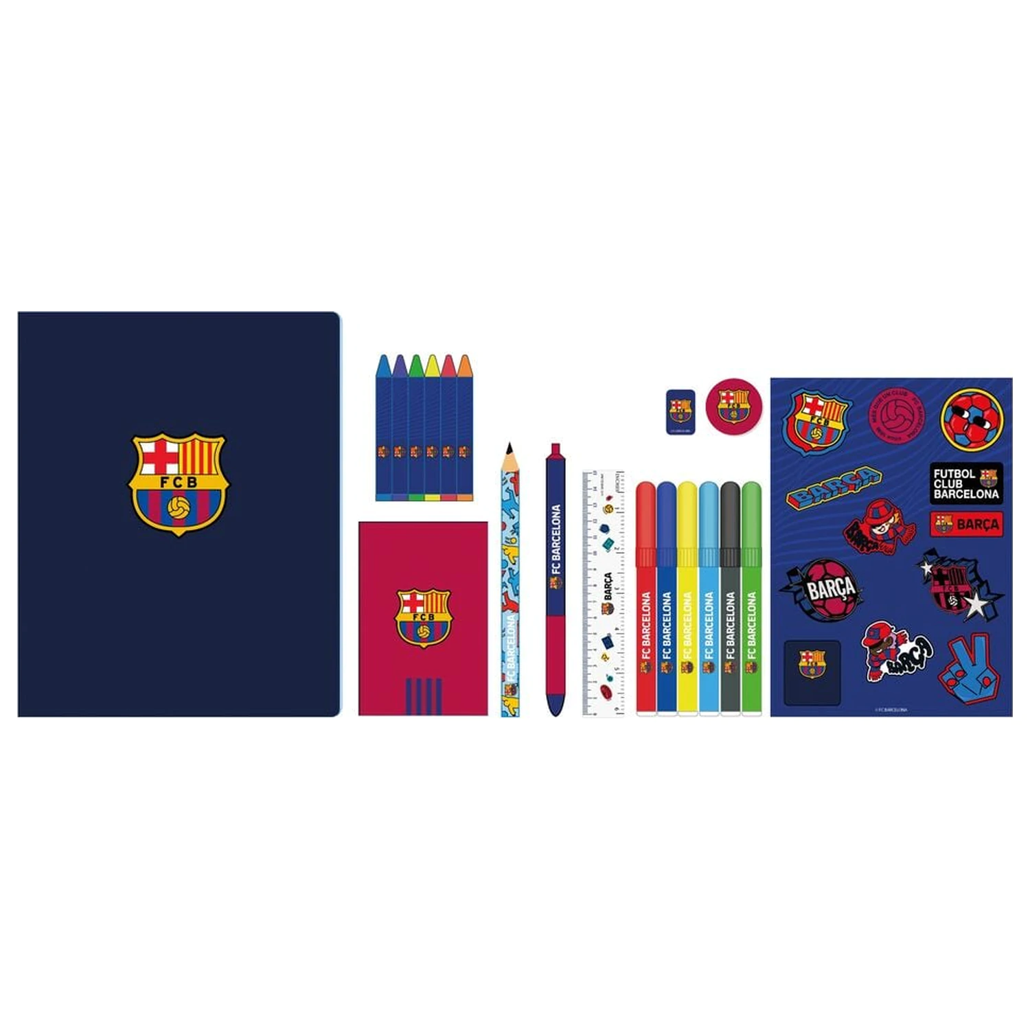 F.C. Barcelona komplet aktivnosti 31 kosov fotografija izdelka