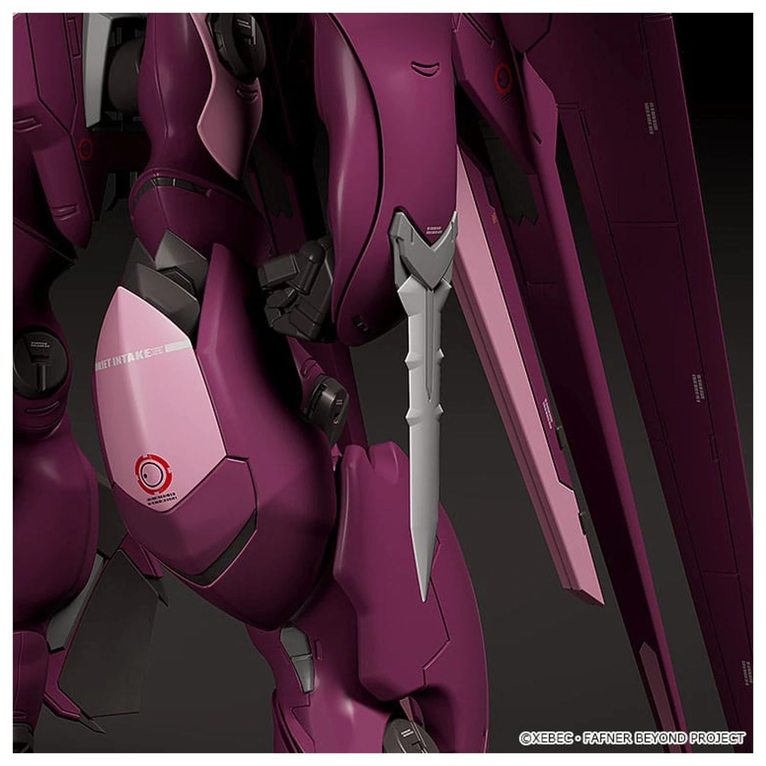 Fafner in the Azure The Beyond Moderoid Komplet plastičnega modela Fafner Mark Sieben Kai Azrael 19 cm fotografija izdelka