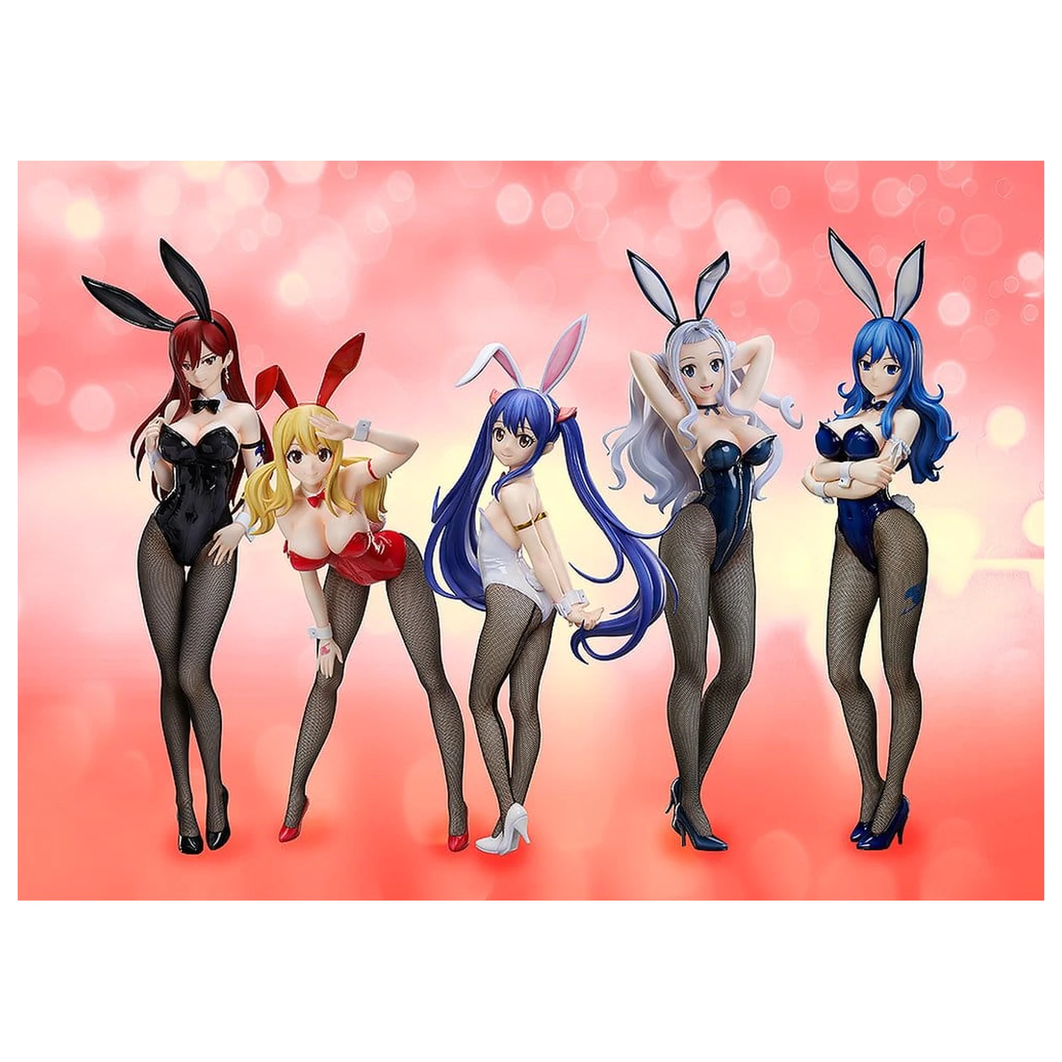 Fairy Tail PVC figura 1/4 Mirajane Strauss Bunny Ver. 47 cm fotografija izdelka