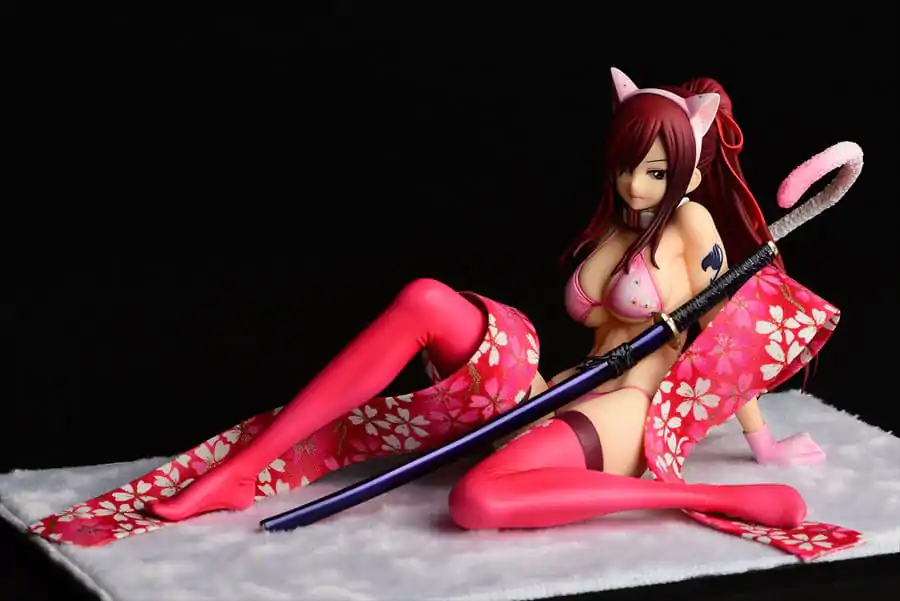 Fairy Tail Kip 1/6 Erza Scarlet - Cherry Blossom CAT Gravure_Style 13 cm fotografija izdelka