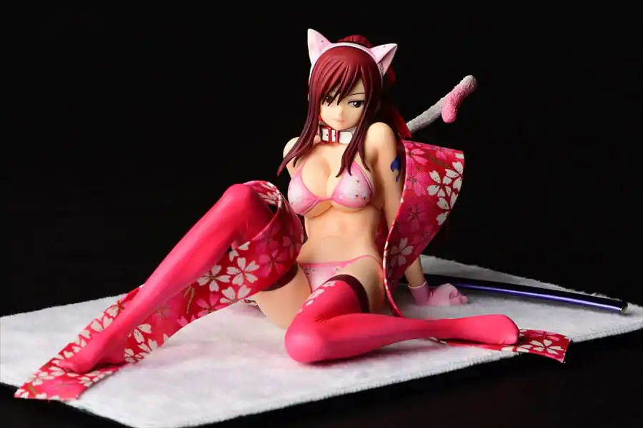 Fairy Tail Kip 1/6 Erza Scarlet - Cherry Blossom CAT Gravure_Style 13 cm fotografija izdelka