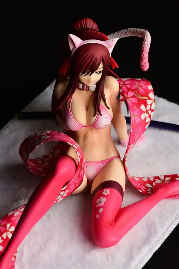 Fairy Tail Kip 1/6 Erza Scarlet - Cherry Blossom CAT Gravure_Style 13 cm fotografija izdelka