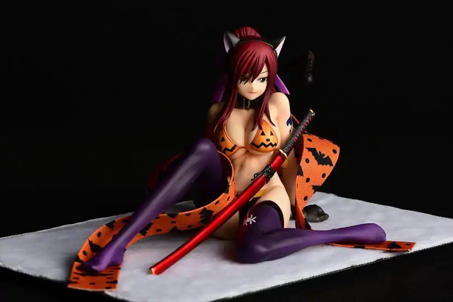 Fairy Tail Statue 1/6 Erza Scarlet - Halloween CAT Gravure_Style 13 cmFairy Tail Kip 1/6 Erza Scarlet - Halloween CAT Gravure_Style 13 cm fotografija izdelka