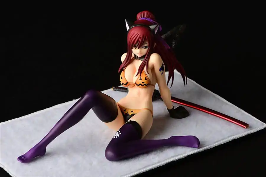 Fairy Tail Statue 1/6 Erza Scarlet - Halloween CAT Gravure_Style 13 cmFairy Tail Kip 1/6 Erza Scarlet - Halloween CAT Gravure_Style 13 cm fotografija izdelka