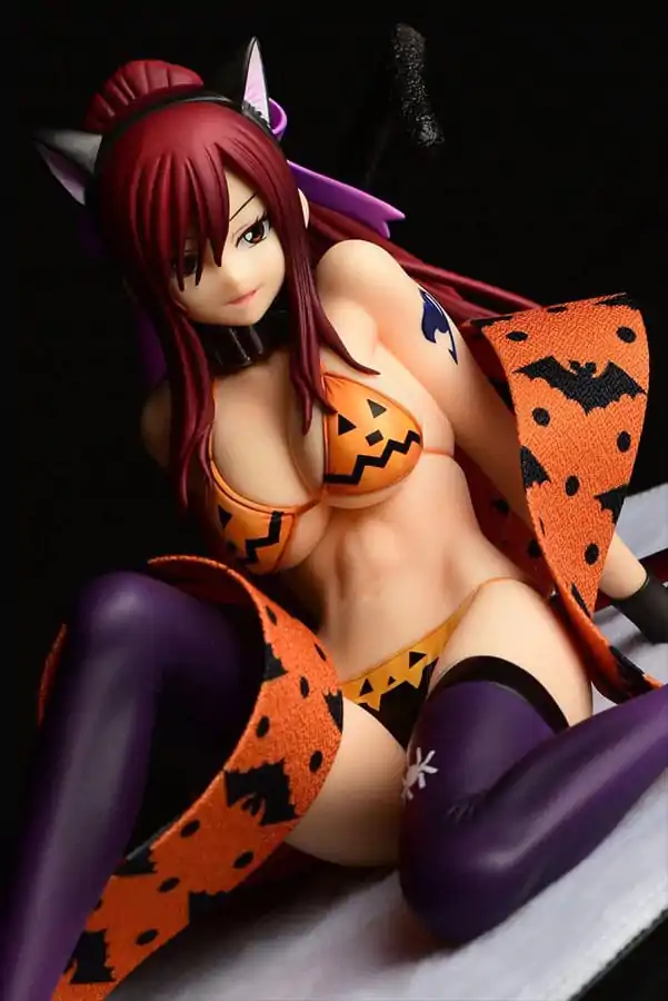 Fairy Tail Statue 1/6 Erza Scarlet - Halloween CAT Gravure_Style 13 cmFairy Tail Kip 1/6 Erza Scarlet - Halloween CAT Gravure_Style 13 cm fotografija izdelka