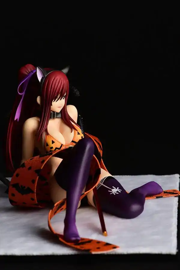 Fairy Tail Statue 1/6 Erza Scarlet - Halloween CAT Gravure_Style 13 cmFairy Tail Kip 1/6 Erza Scarlet - Halloween CAT Gravure_Style 13 cm fotografija izdelka