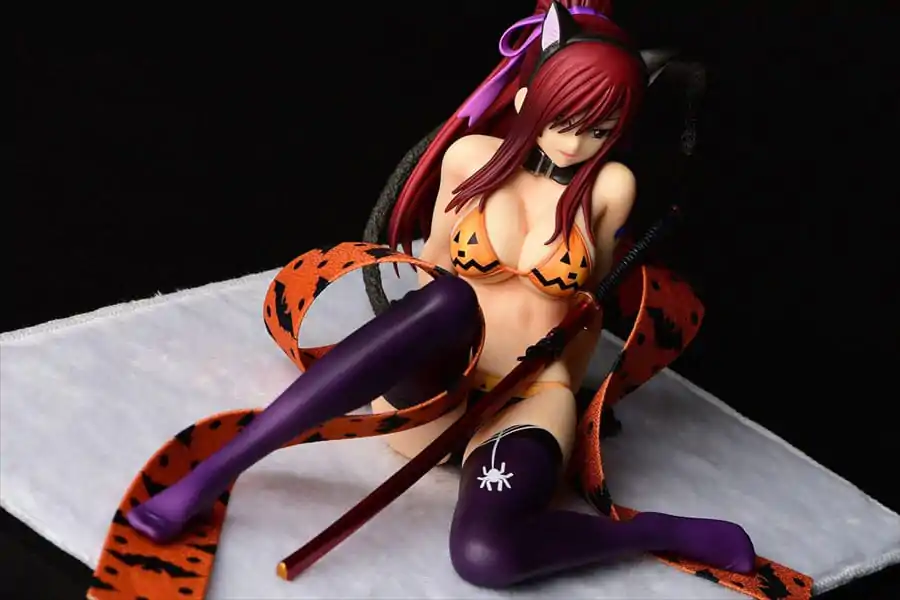 Fairy Tail Statue 1/6 Erza Scarlet - Halloween CAT Gravure_Style 13 cmFairy Tail Kip 1/6 Erza Scarlet - Halloween CAT Gravure_Style 13 cm fotografija izdelka