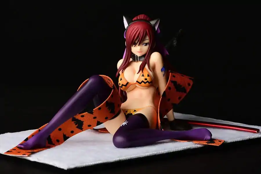 Fairy Tail Statue 1/6 Erza Scarlet - Halloween CAT Gravure_Style 13 cmFairy Tail Kip 1/6 Erza Scarlet - Halloween CAT Gravure_Style 13 cm fotografija izdelka