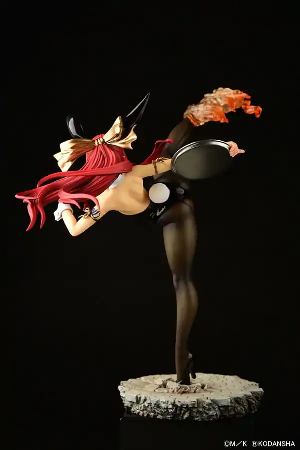 Fairy Tail Kip 1/6 Erza Scarlet High Kick Black Bunny Ver. 37 cm fotografija izdelka