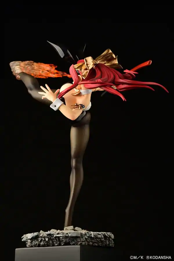 Fairy Tail Kip 1/6 Erza Scarlet High Kick Black Bunny Ver. 37 cm fotografija izdelka