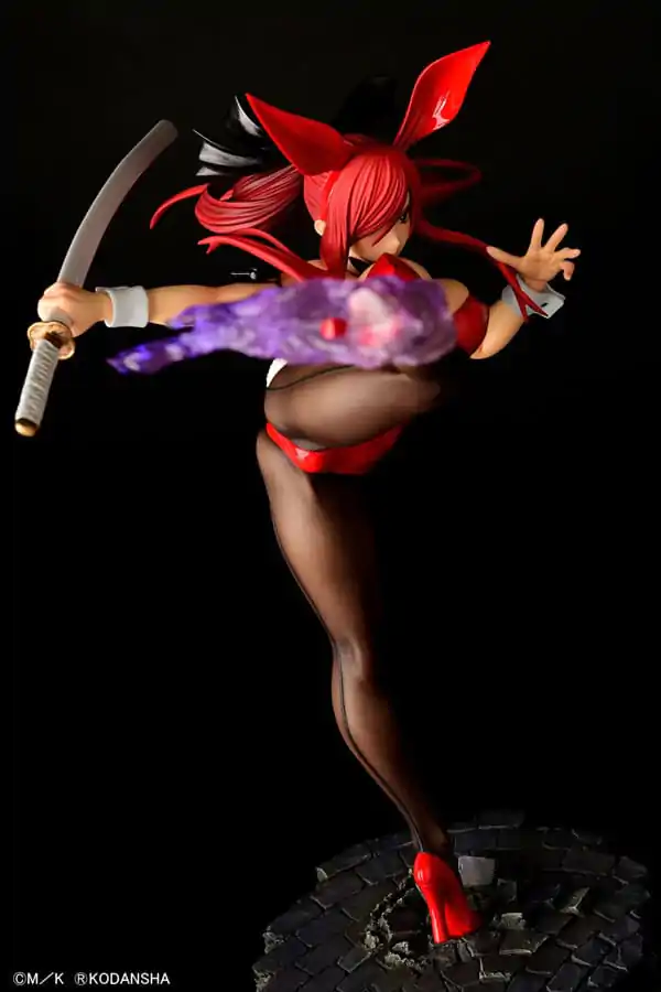 Fairy Tail Kip 1/6 Erza Scarlet High Kick Crimson Bunny Ver. 37 cm fotografija izdelka