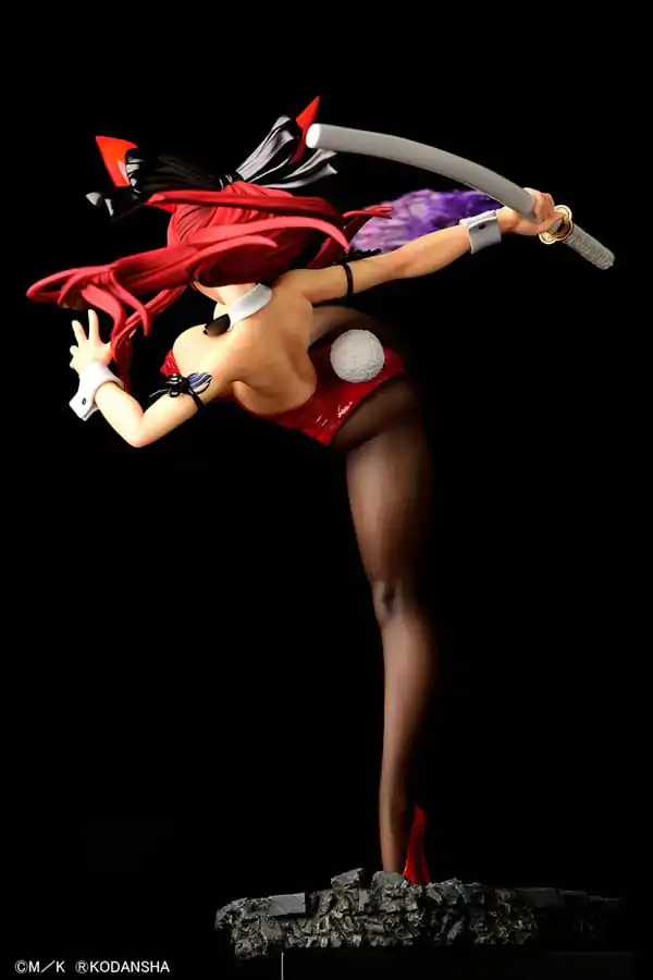 Fairy Tail Kip 1/6 Erza Scarlet High Kick Crimson Bunny Ver. 37 cm fotografija izdelka
