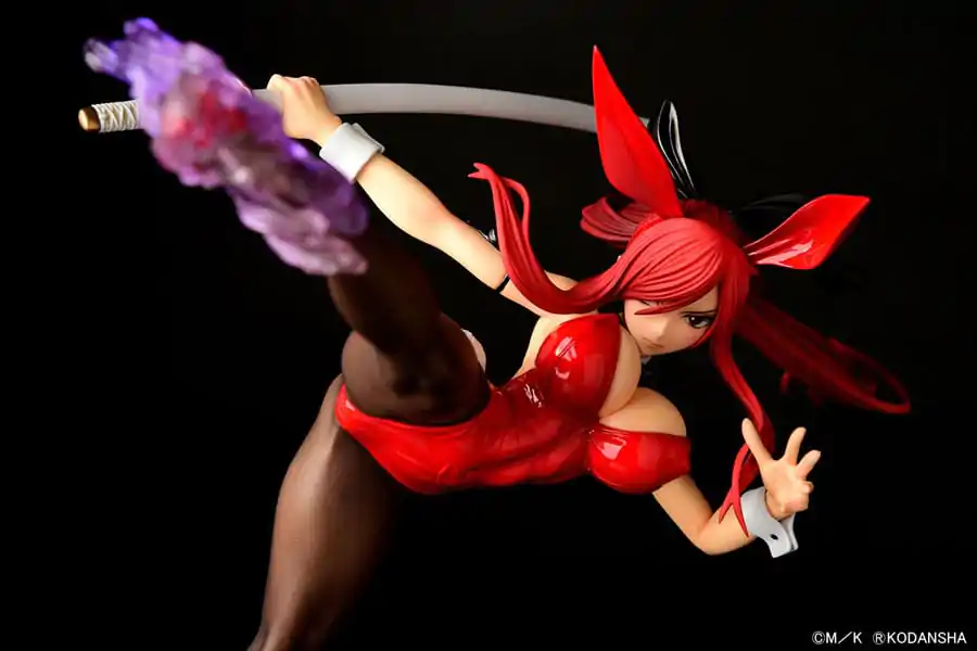 Fairy Tail Kip 1/6 Erza Scarlet High Kick Crimson Bunny Ver. 37 cm fotografija izdelka