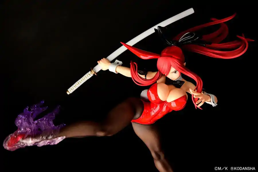Fairy Tail Kip 1/6 Erza Scarlet High Kick Crimson Bunny Ver. 37 cm fotografija izdelka