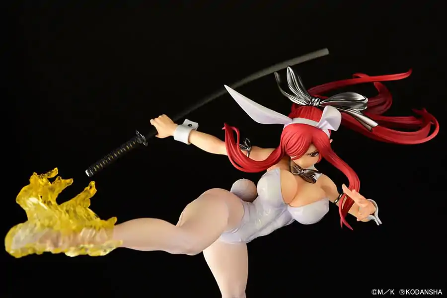 Fairy Tail Kip 1/6 Erza Scarlet High Kick White Bunny Ver. 37 cm fotografija izdelka