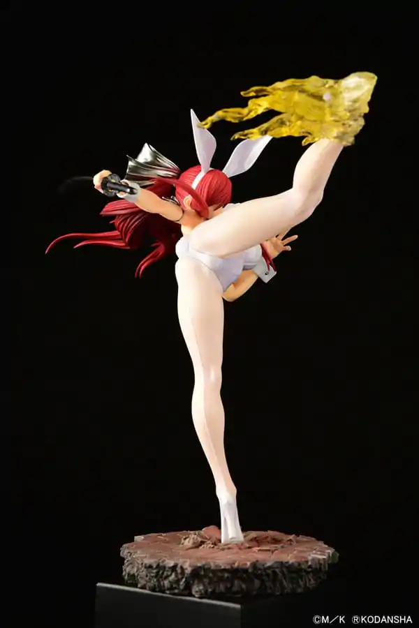 Fairy Tail Kip 1/6 Erza Scarlet High Kick White Bunny Ver. 37 cm fotografija izdelka