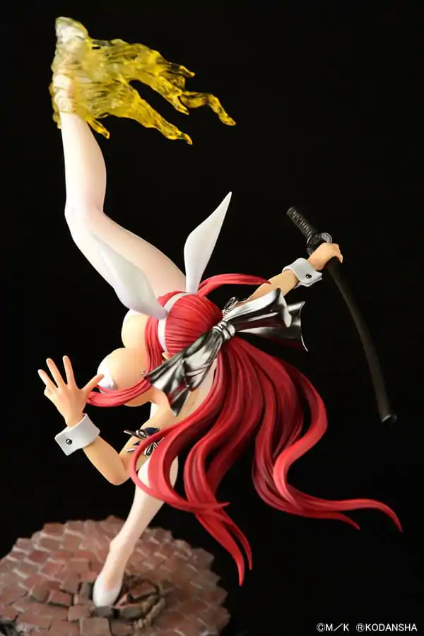 Fairy Tail Kip 1/6 Erza Scarlet High Kick White Bunny Ver. 37 cm fotografija izdelka