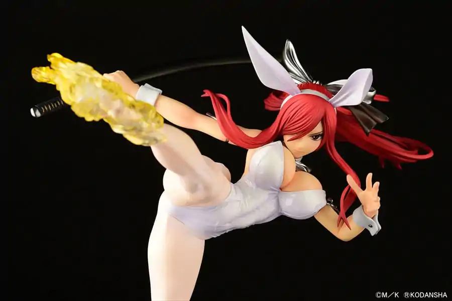 Fairy Tail Kip 1/6 Erza Scarlet High Kick White Bunny Ver. 37 cm fotografija izdelka