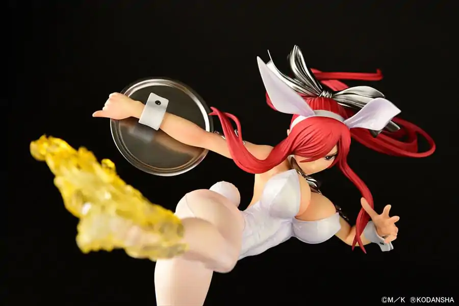 Fairy Tail Kip 1/6 Erza Scarlet High Kick White Bunny Ver. 37 cm fotografija izdelka