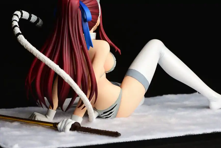 Fairy Tail Statue 1/6 Erza Scarlet - White Tiger CAT Gravure_Style 13 cm Kip fotografija izdelka