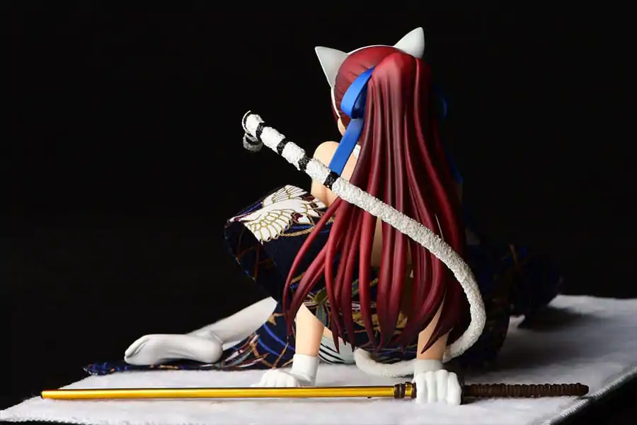 Fairy Tail Statue 1/6 Erza Scarlet - White Tiger CAT Gravure_Style 13 cm Kip fotografija izdelka