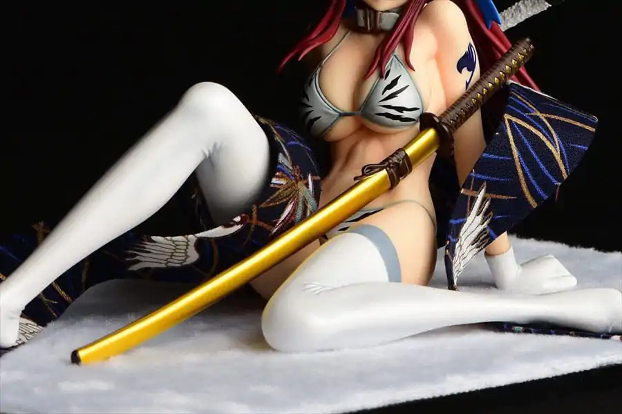 Fairy Tail Statue 1/6 Erza Scarlet - White Tiger CAT Gravure_Style 13 cm Kip fotografija izdelka