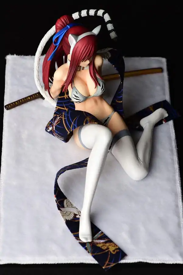 Fairy Tail Statue 1/6 Erza Scarlet - White Tiger CAT Gravure_Style 13 cm Kip fotografija izdelka