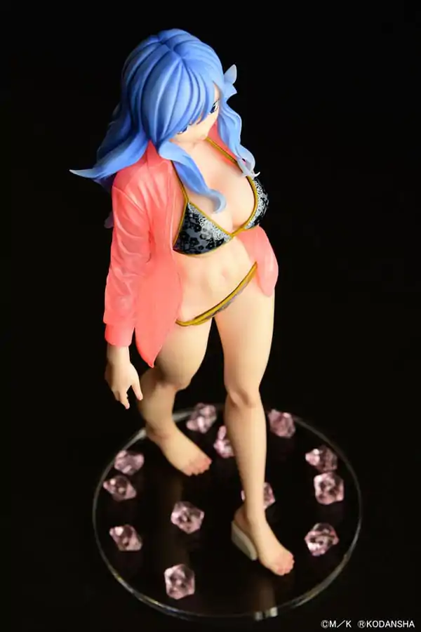 Fairy Tail Kip 1/6 Jubia Lokser Gravure_Stylesee-through wet shirt Black Bikini!! 25 cm fotografija izdelka