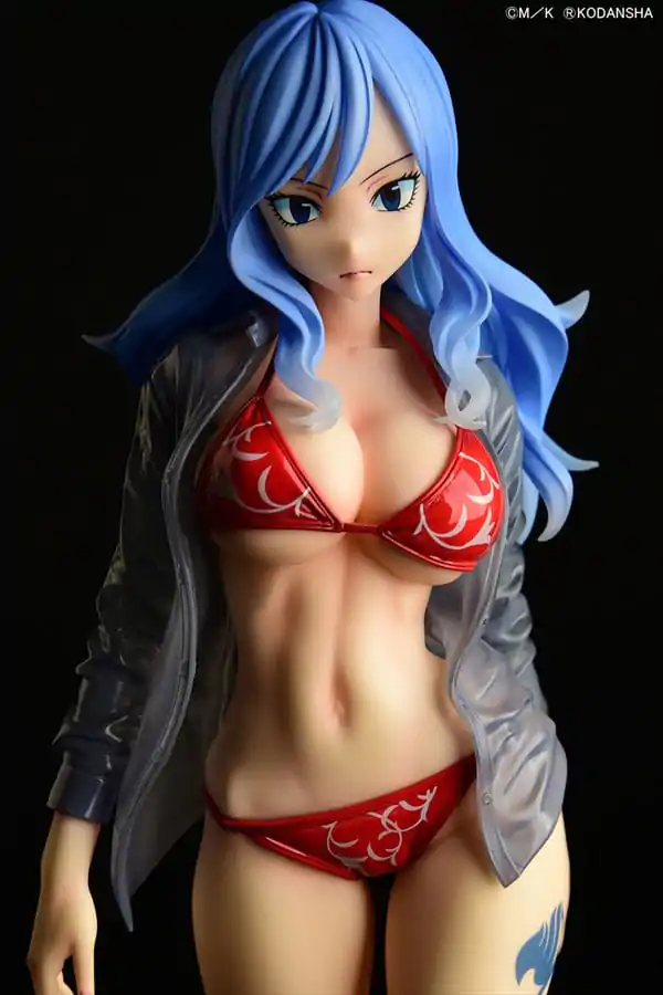 Fairy Tail Kip 1/6 Jubia Lokser Gravure_Stylesee-through wet shirt Red Bikini!! 25 cm fotografija izdelka