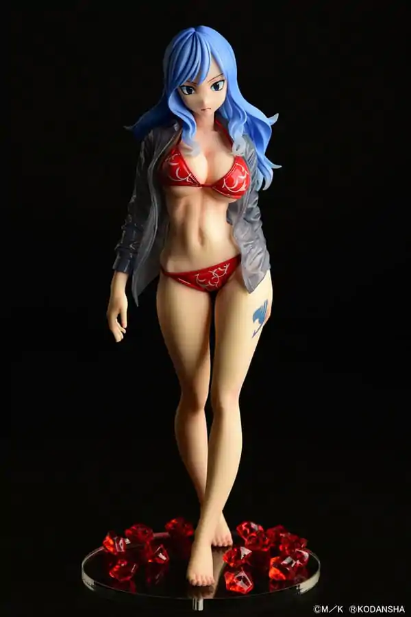 Fairy Tail Kip 1/6 Jubia Lokser Gravure_Stylesee-through wet shirt Red Bikini!! 25 cm fotografija izdelka