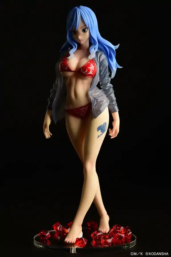 Fairy Tail Kip 1/6 Jubia Lokser Gravure_Stylesee-through wet shirt Red Bikini!! 25 cm fotografija izdelka