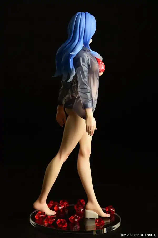 Fairy Tail Kip 1/6 Jubia Lokser Gravure_Stylesee-through wet shirt Red Bikini!! 25 cm fotografija izdelka