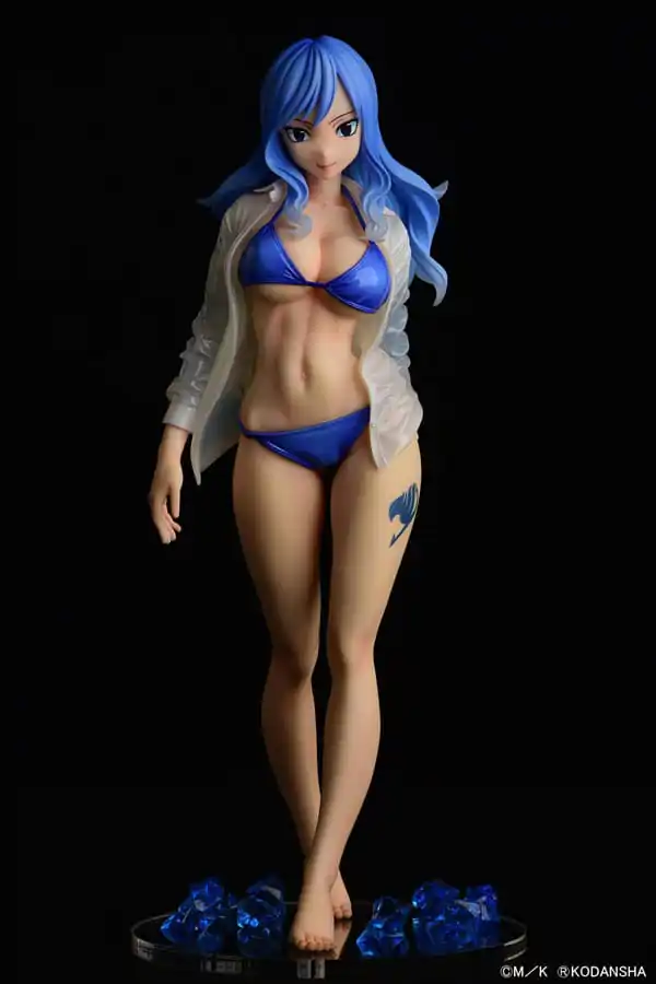 Fairy Tail Kip 1/6 Jubia Lokser Gravure_Stylesee-through mokra majica 25 cm fotografija izdelka