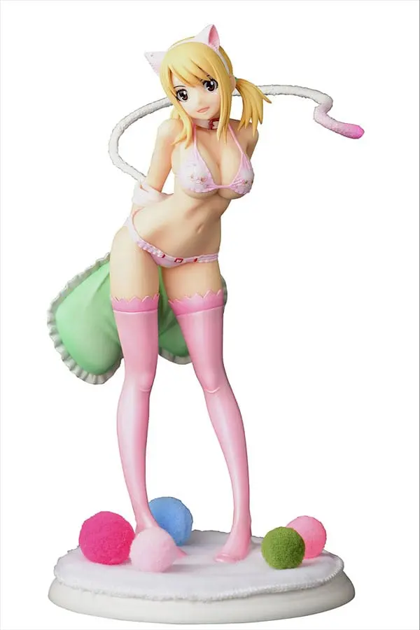 Fairy Tail Kip 1/6 Lucy Heartfilia·Cherry blossom CAT Gravure_Style 25 cm fotografija izdelka